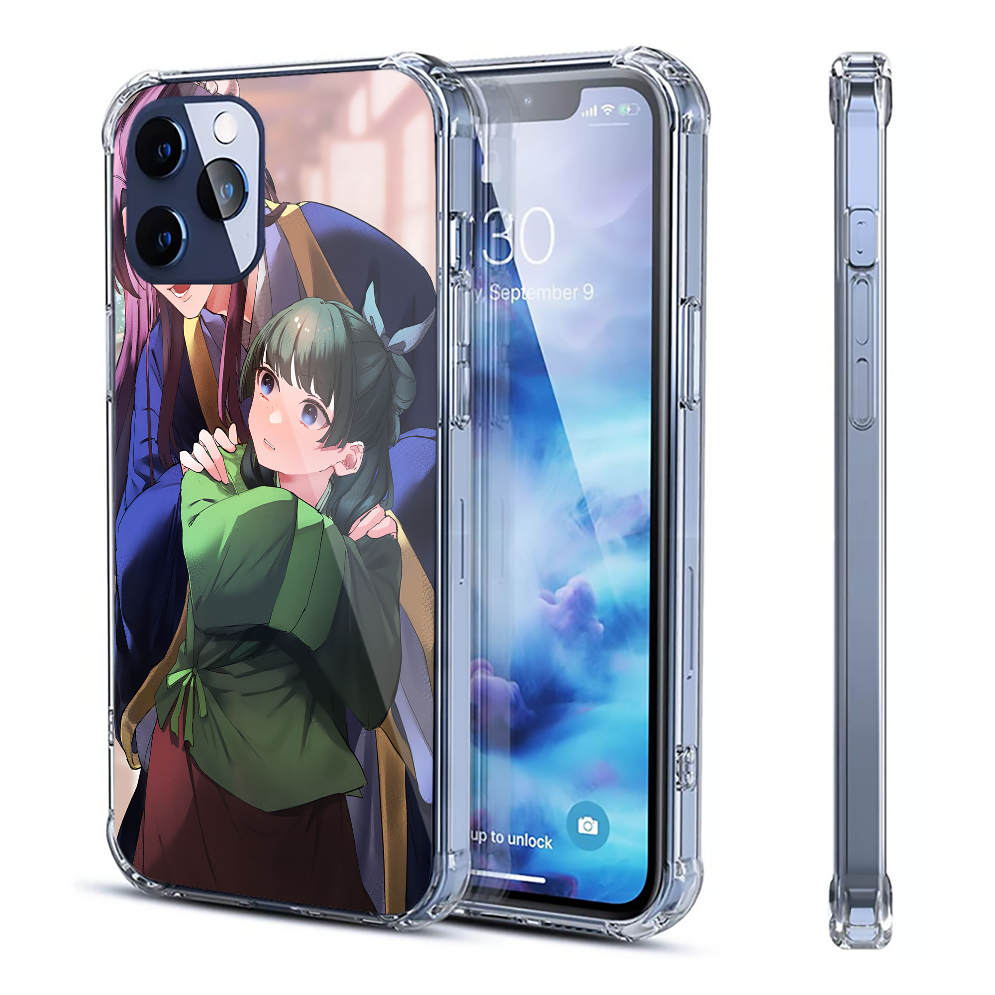 （画像用） 薬屋のひとりごと The Apothecary Diaries 【iPhone 12シリーズ対応】透明スマホケース（クリアソフトケース）